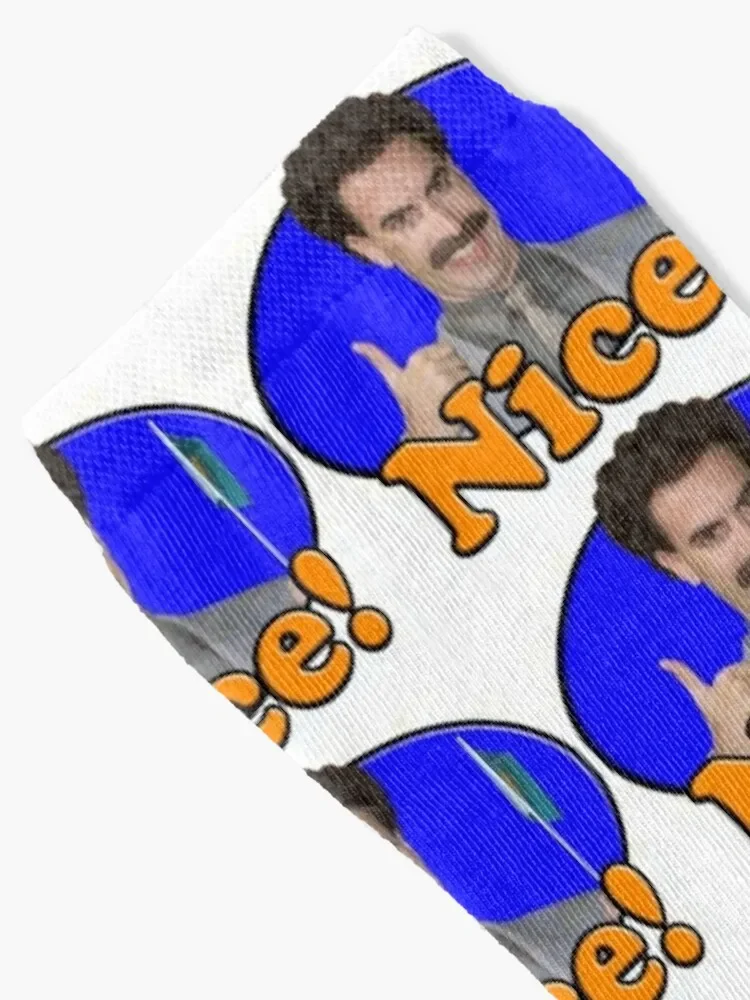 Borat, Nice! Socks Men's luxe Women's Socks Men's