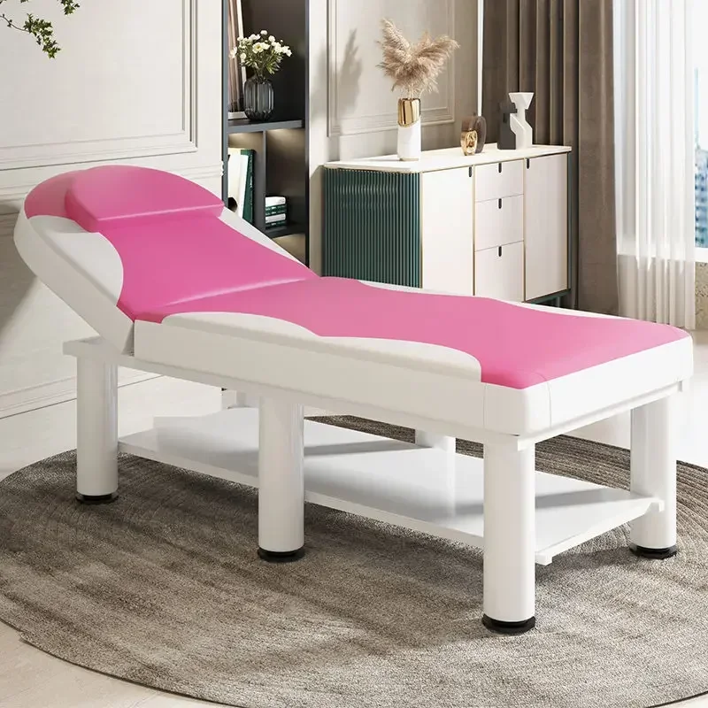Mesa de masaje para Spa de belleza, cama plegable para esteticista, pedicura, pestañas, colchones de masaje, muebles de salón Camastro Plegable MQ50MB