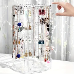 1pc rotierende Ohrringe Halter, Schmuck Veranstalter, Schmuck Aufbewahrung sbox, 4 Ebenen Schmuck regal, Schmuck Display Rack