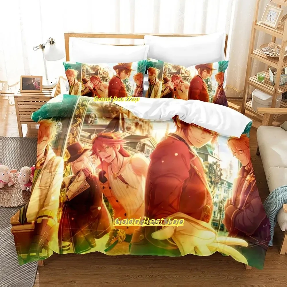 

2023 Code Realize Guardian of Rebirth Bedding Set Cartoon Anime three-piece set Adult Kid Bedroom Duvetcover Sets 3D Kawaii