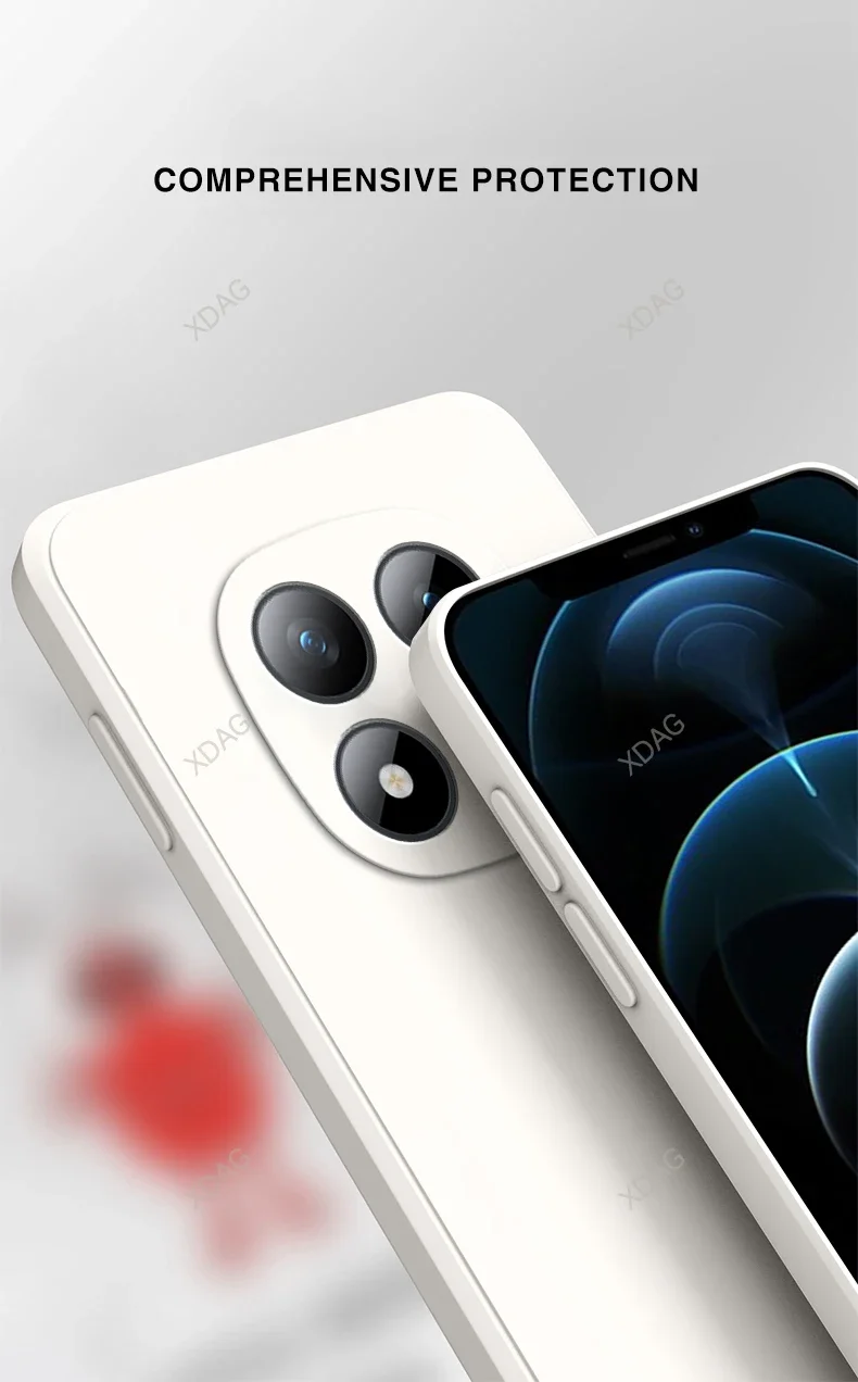 Luxuriöse Original-Handyhülle für Xiaomi Redmi Note 15 Pro Plus Pro+ Note15 15Pro 5G Flüssiges Silikon Weiche Einfache Rückseiten-Abdeckung Funda – Detail 6