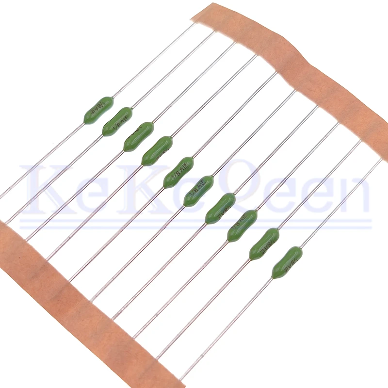 10Pcs/Lot 0251.125NRT1L 125mA 1/8A 0.125A 125V PICO Through Hole Axial Resistance-type Fast-Acting Fuse Resistor