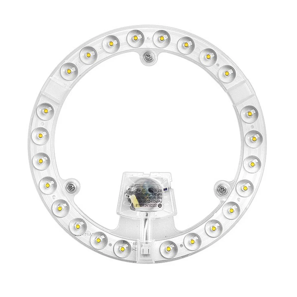 원형 램프 천장 선풍기 벽 램프 교체용 LED 패널 보드, 원형 모듈, 220V, 12W, 18W, 24W, 36W