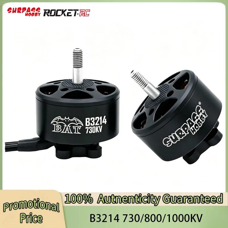 

SURPASS Hobby B Series 3214 Bat B3214 730KV 800KV 1000KV FPV Brushless Motor for RC FPV Drone Multirotor