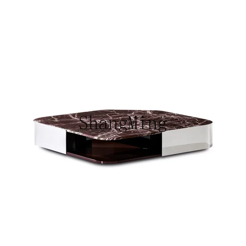 FG  good-looking marble coffee table living room home modern coffee table creative high-end villa special-shaped tea table