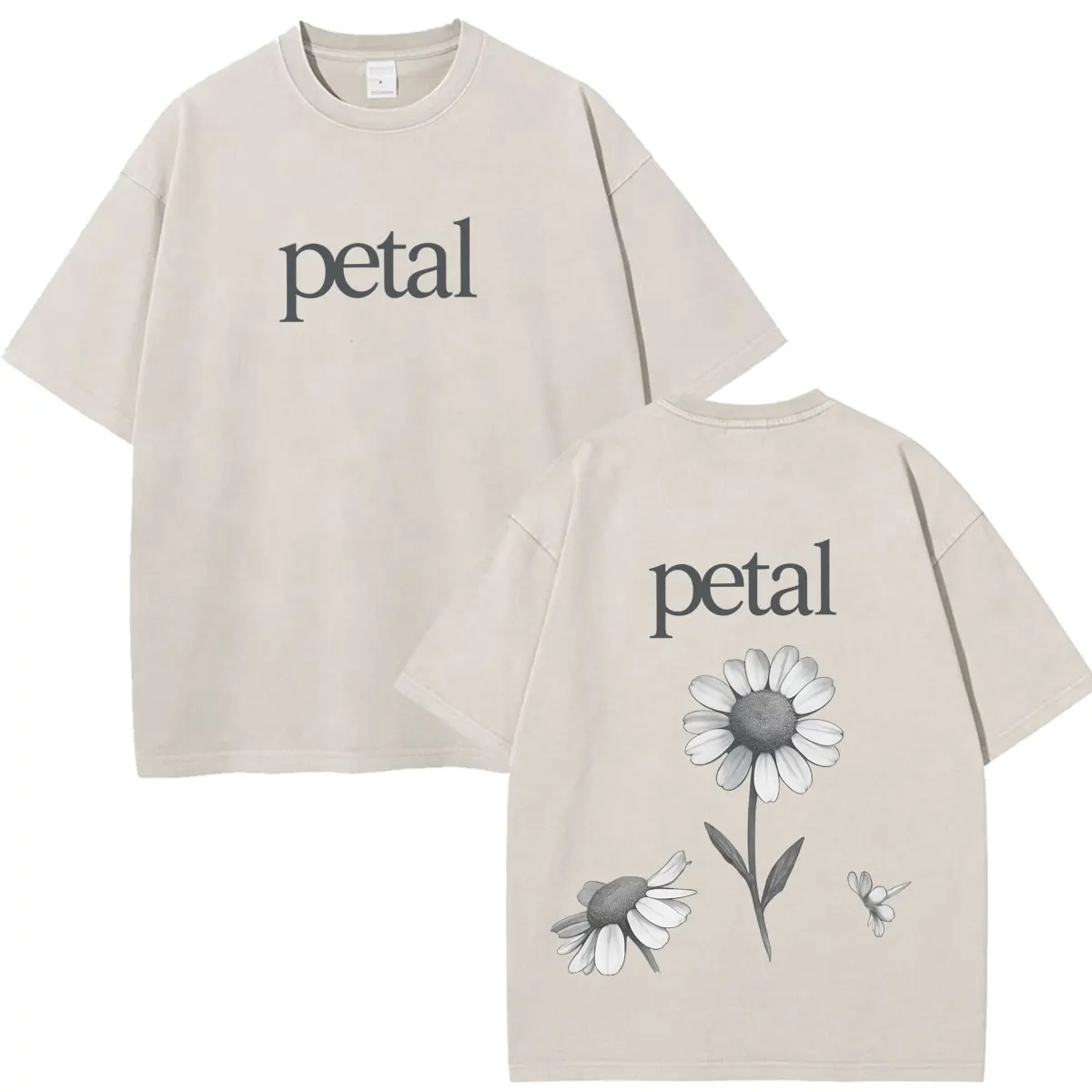 Ariana Grande Petal Album 2026 Print T Shirt Men Women Fashion Loose Casual Harajuku Cotton High Quality Vintage Washed T-shirt