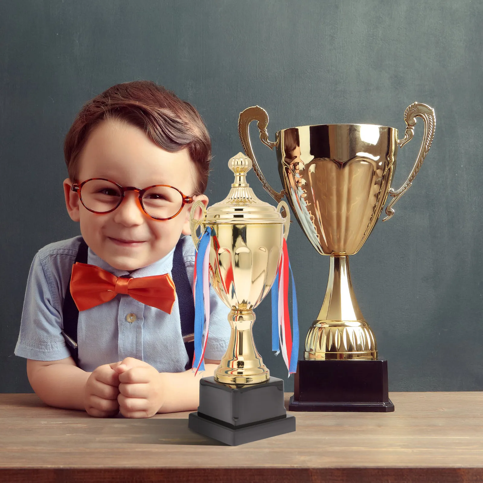 award-golden-metal-decor-award-metal-decorative-decorative-prize-trophy-adornments-prize-trophy-prop-decor