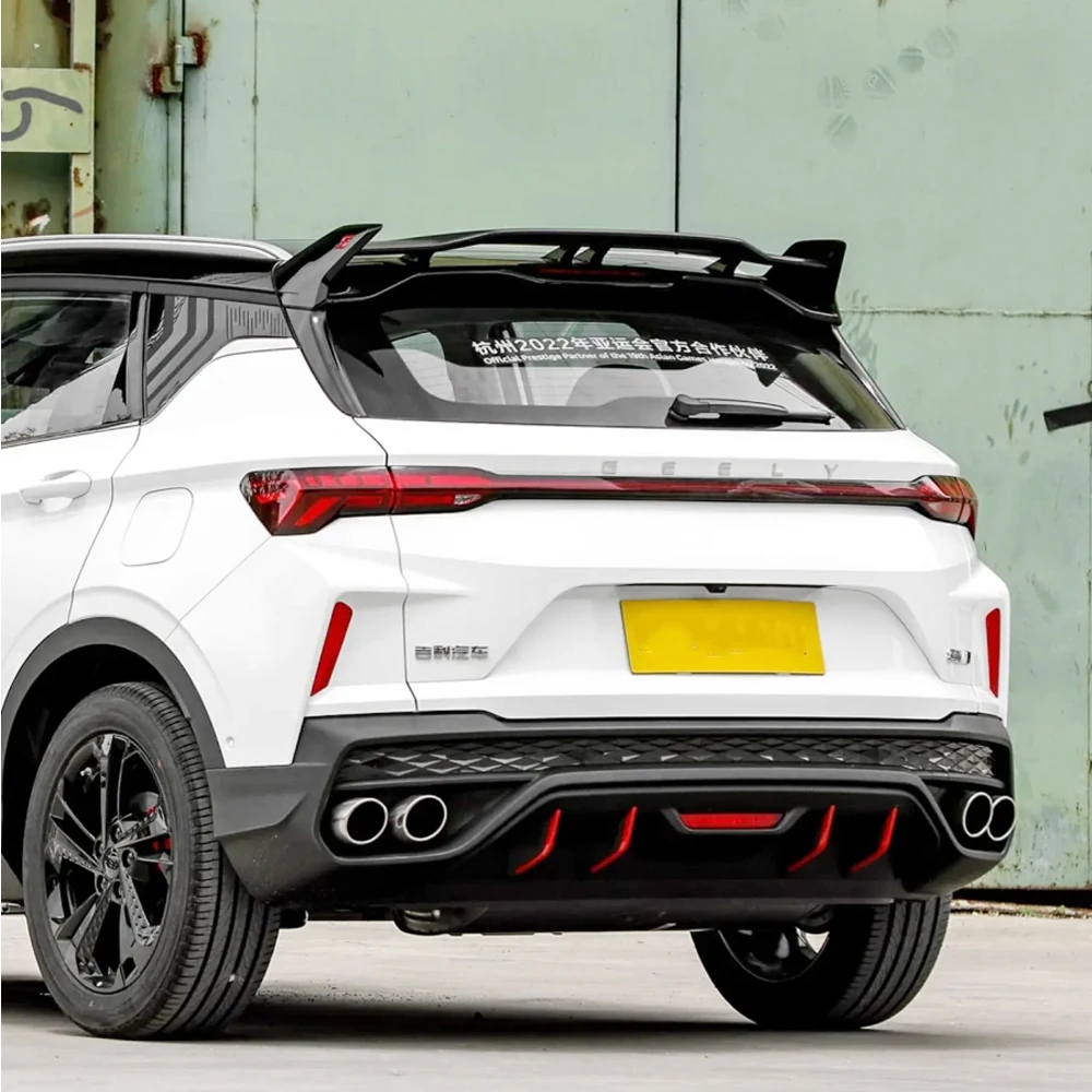 Rear Spoiler For Geely Coolray proton X50 2019-2025 Modified ABS Top Wing Tail wing Auto Accessories Body Kit