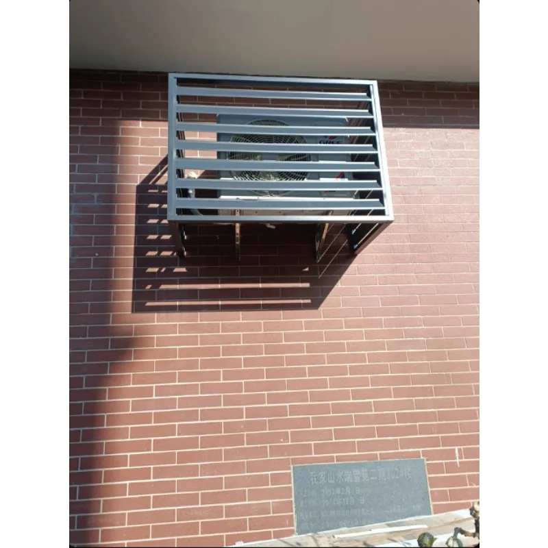 Alloy Air Conditioner Outer HoodAir Conditioner Outer Hood Outdoor Unit Ventilation Rainproof Louver GrilleCustomized Aluminum
