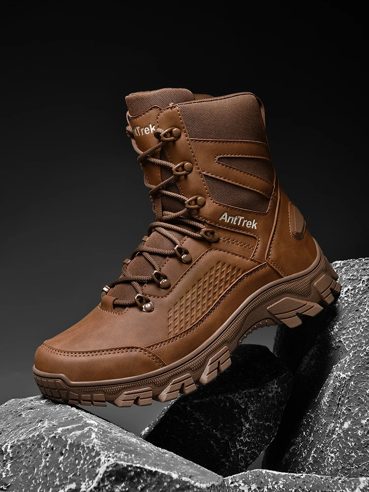 

Men's High-Top Outdoor Hiking Boots, Casual, Comfortable and Warm Hiking Boots