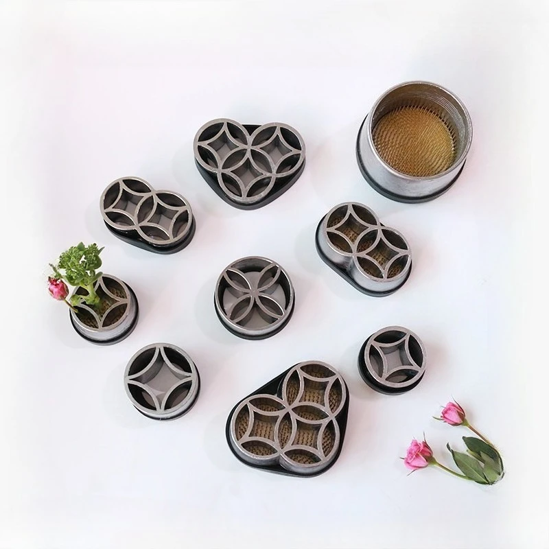 Japanese style Simple Ikebana Shippo Dome Flower Art Fixed Tool Kenzan Floral Garden Holder Arrangement Insert Base