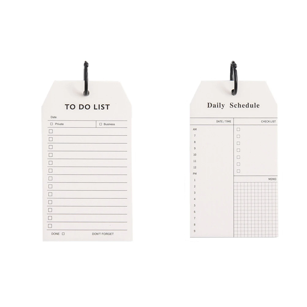 

Ring Type Notepad Wall Planner Hanging Diary Notebook Office Schedule Environmentally Friendly Smooth Writing Travel Journal