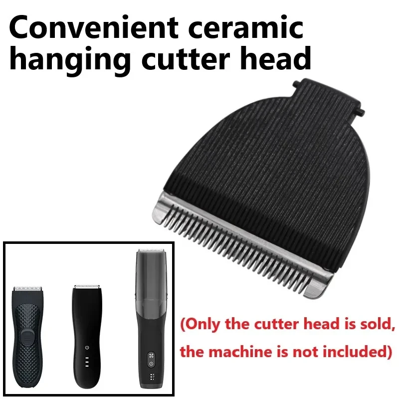 Body Hair Trimmer Clipper Titanium Replacement Blade Cutter Knife Head for Body Groin Pubic Hair Trimmer Accessories