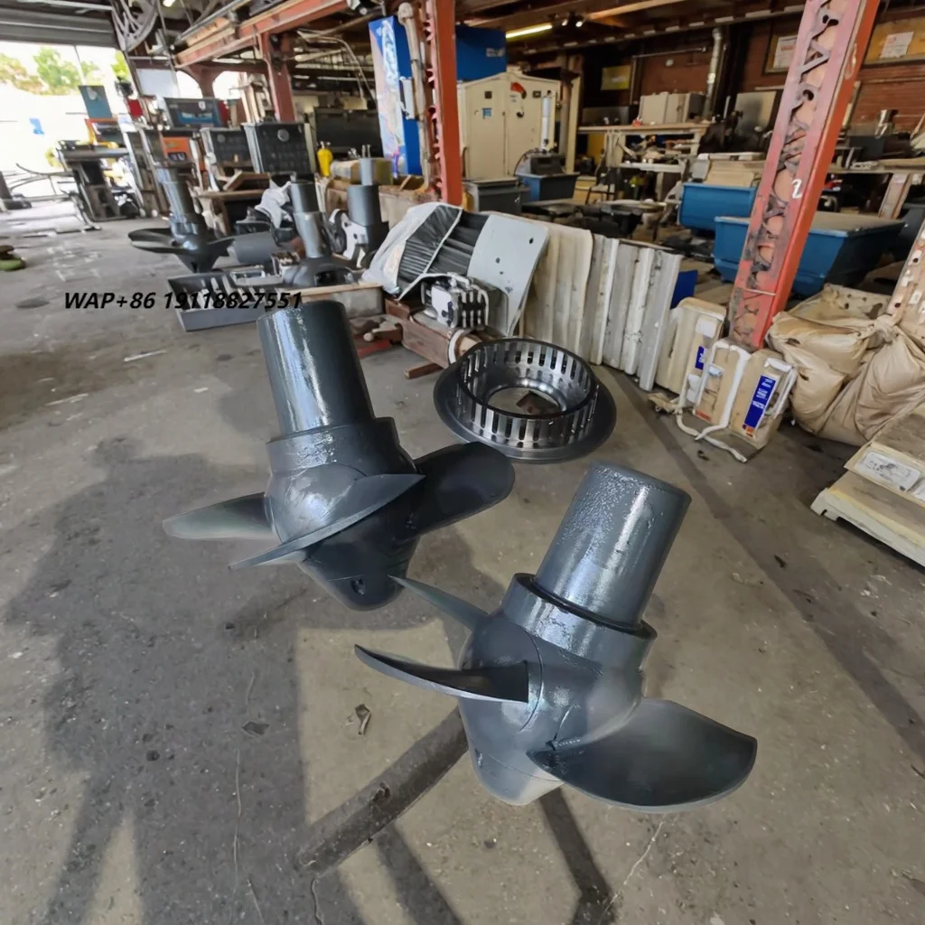 Marine Propeller Impeller Tungsten Carbide Coating Via HVOF Spraying System PLC Motor for Wear-Resistant Effects-SANXIN Brand