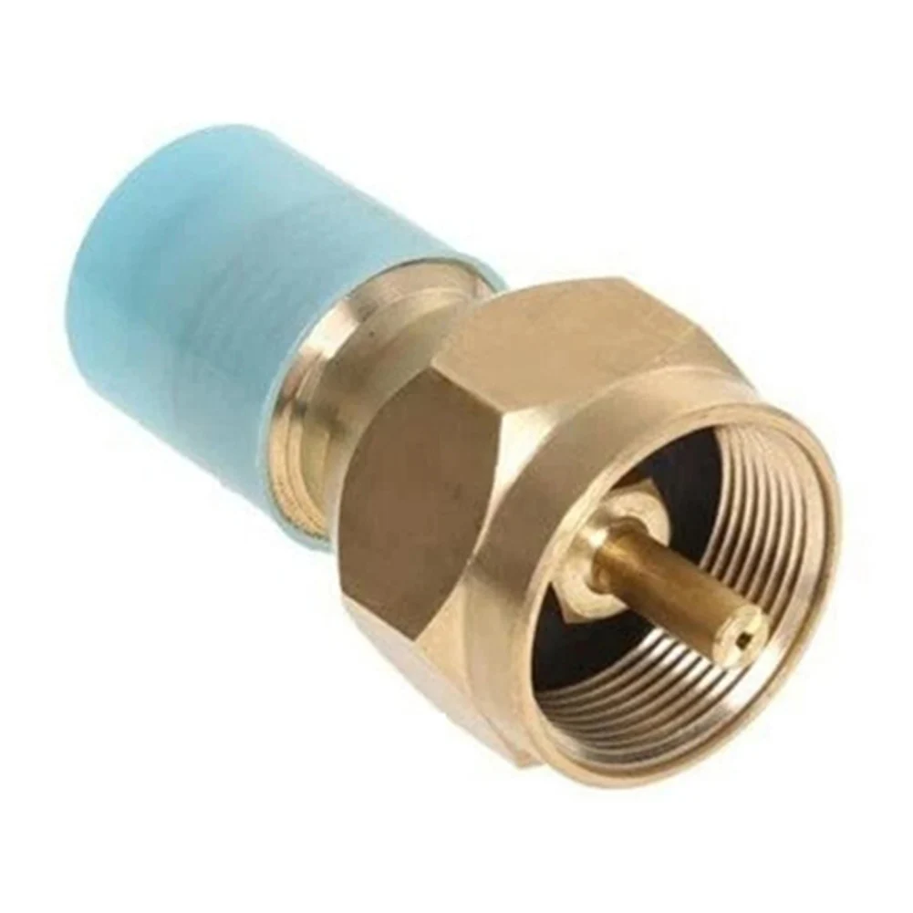 

1lb Tank Adapter Gas Refill Adapter Camping Accessories Compatible With 1lb Cylinders Effortless Refilling Grilling Tools