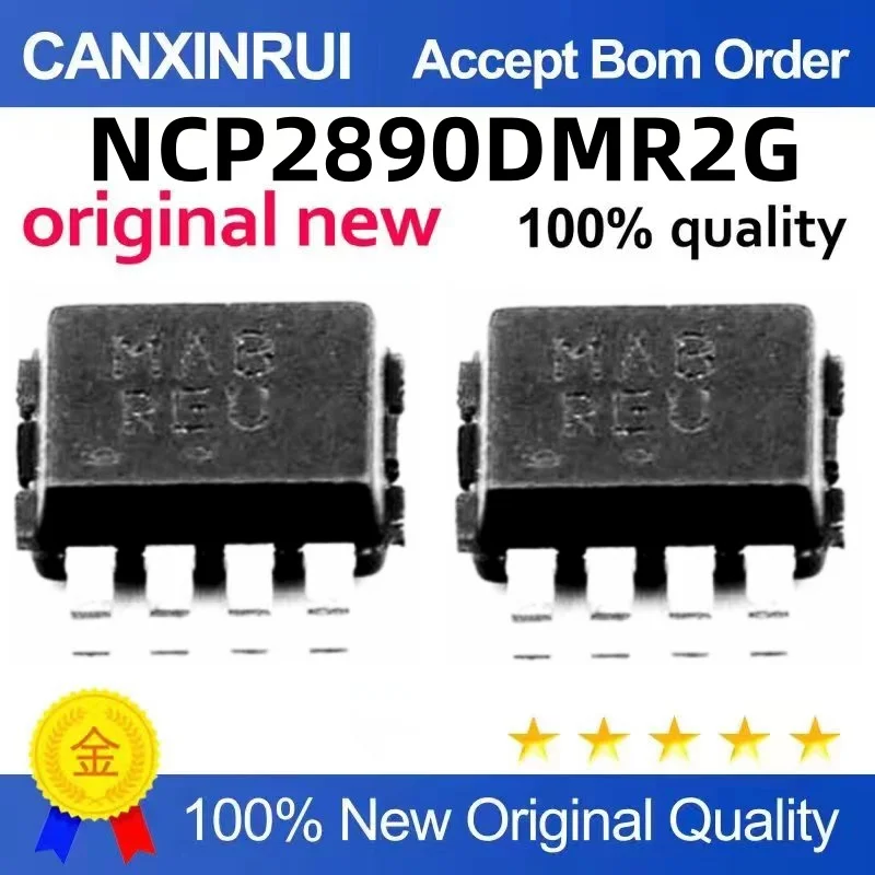 （10 pieces）NCP2890DMR2G NCP2890 MAB MSOP-8 Audio Amplifier