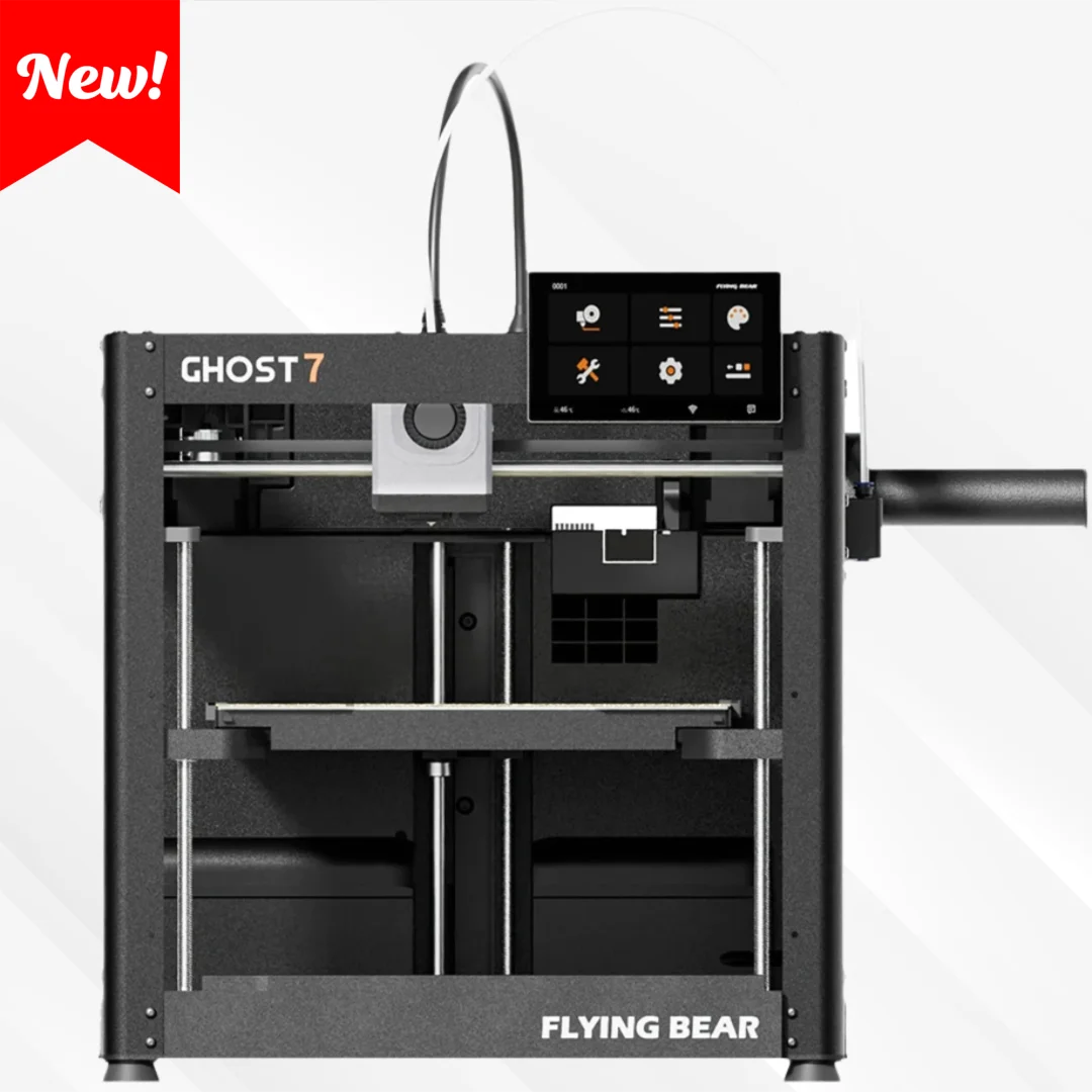 3D-принтер FlyingBear New Ghost7 600 мм/с 300 ° 3D-принтер C Hotend большого размера 250x250x205 мм