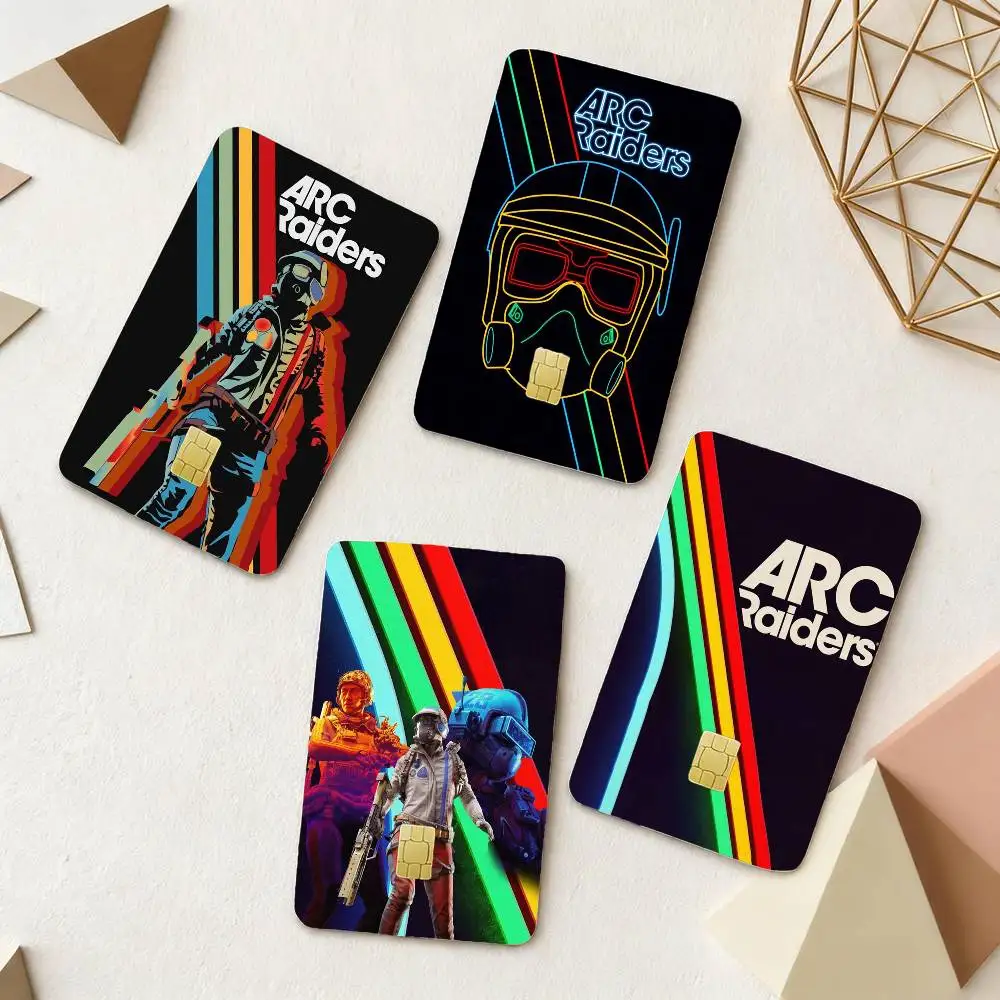 

Game A-ARC R-Raiders 4pcs 1Set Film Skin for Debit Credit Bank Visa Card Decal Cover