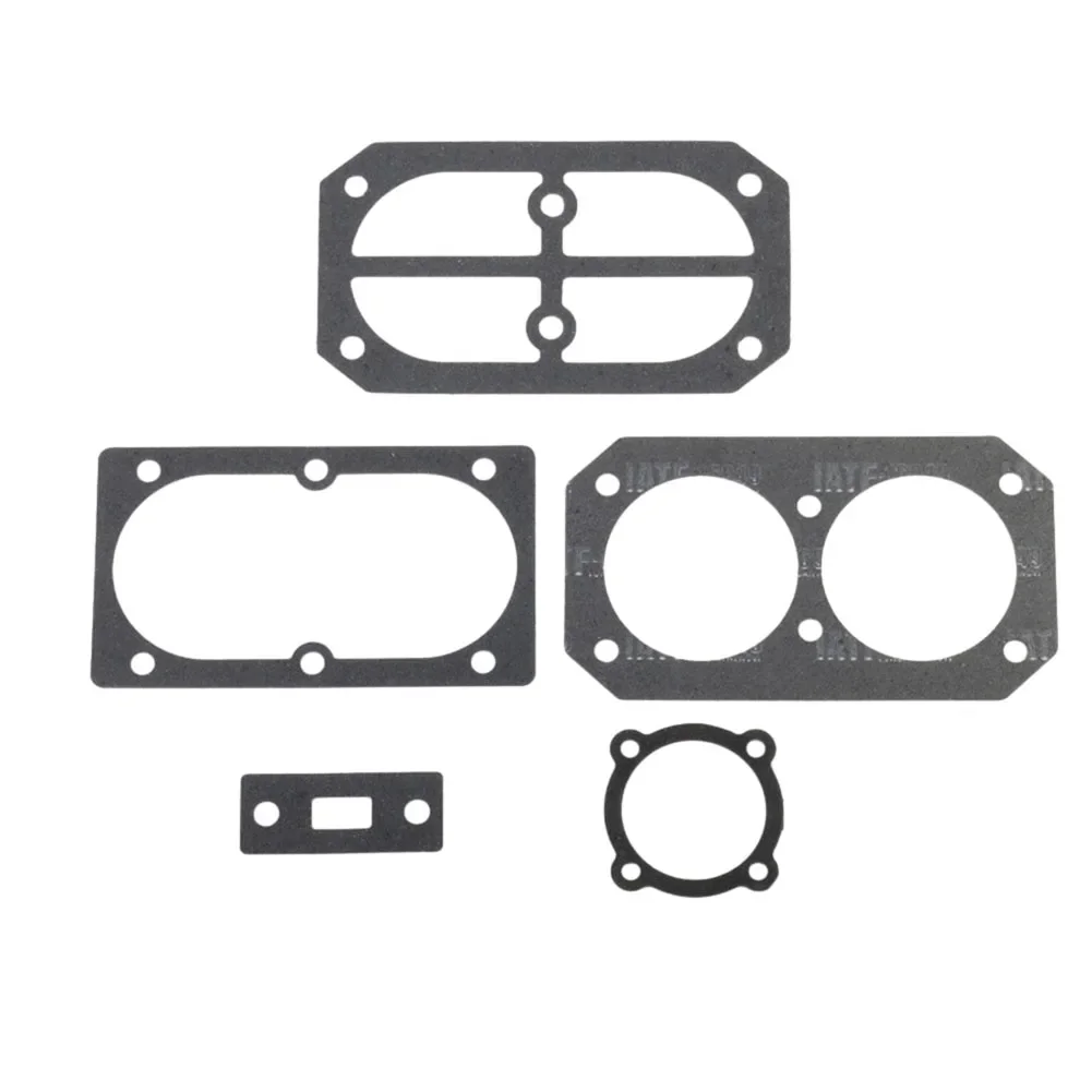 5Pcs/set 5-In-1 Air Compressor Cylinder Head Base Valve Plate Gaskets Washers Air Pump Accessories Head Sealing Gasket