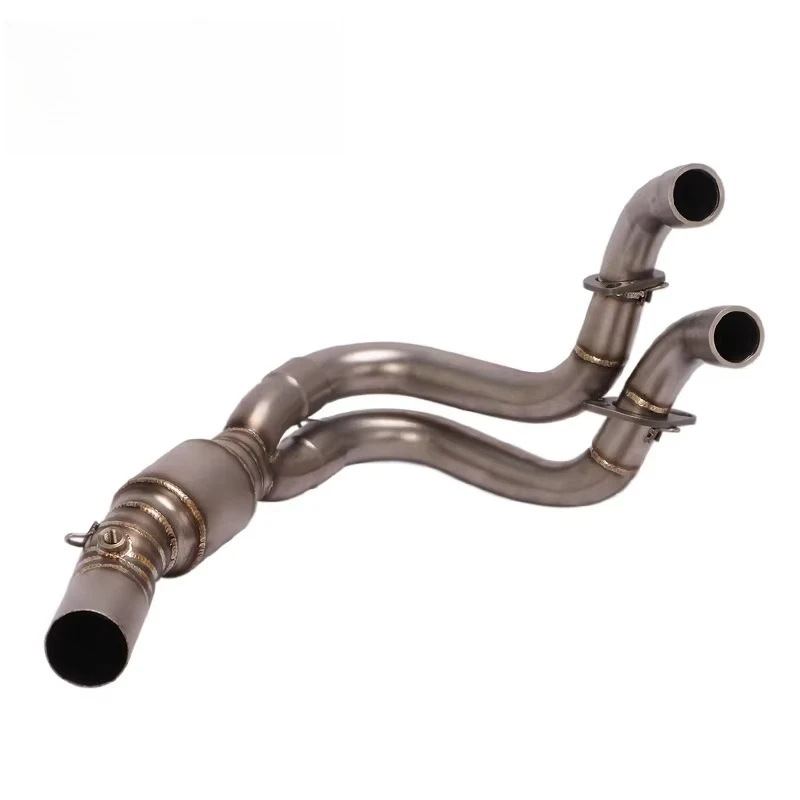 Titanium Alloy Motorcycle Full Exhaust System for Kawasaki Z650 NINJA650 2017-2021 Exhaust Pipe System