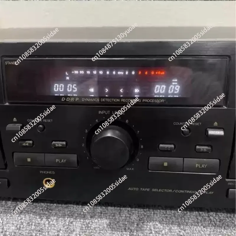 2-Way Tape Player with Auto Reverse Hi-Fi Stereo Sound Vintage Audio Equipment