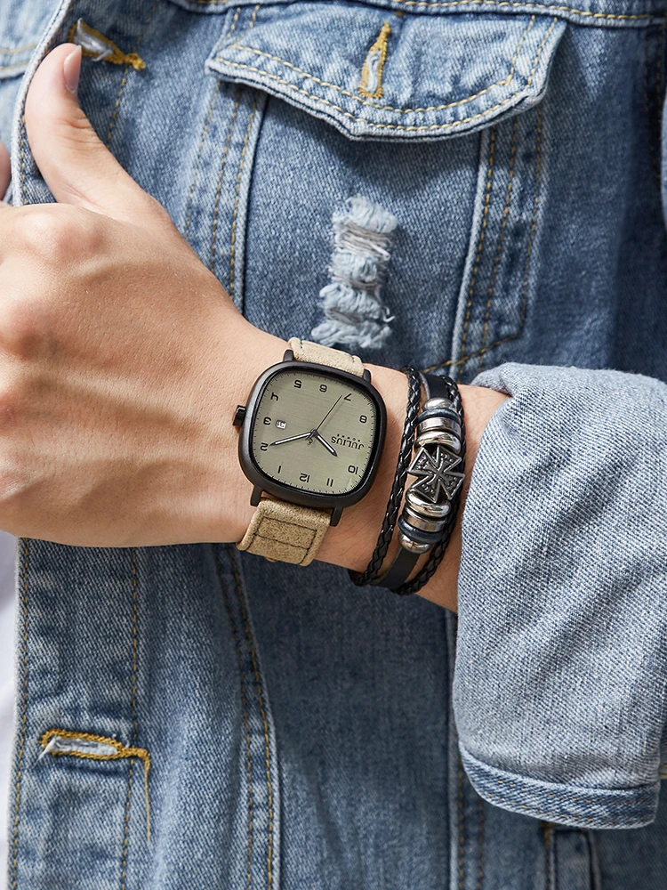 New Men'S Student Watch With Calendar, Light Luxury Trendy Sports Quartz Watch, Women'S Wristwatch, Fashionable Quartz Watch.