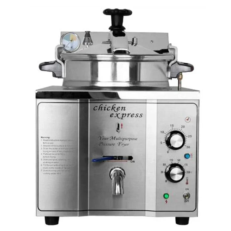 Hot Sale Broasted Chicken Frying hine Pressure Chicken Fryer