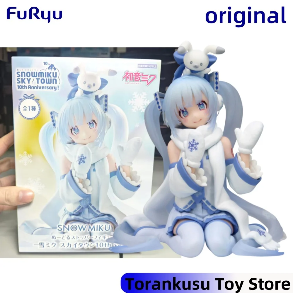フリュー初音ミクアニメミクvocaloid雪10周年記念アクションフィギュアモデルフィギュアオリジナルフィギュアーツ装飾玩具