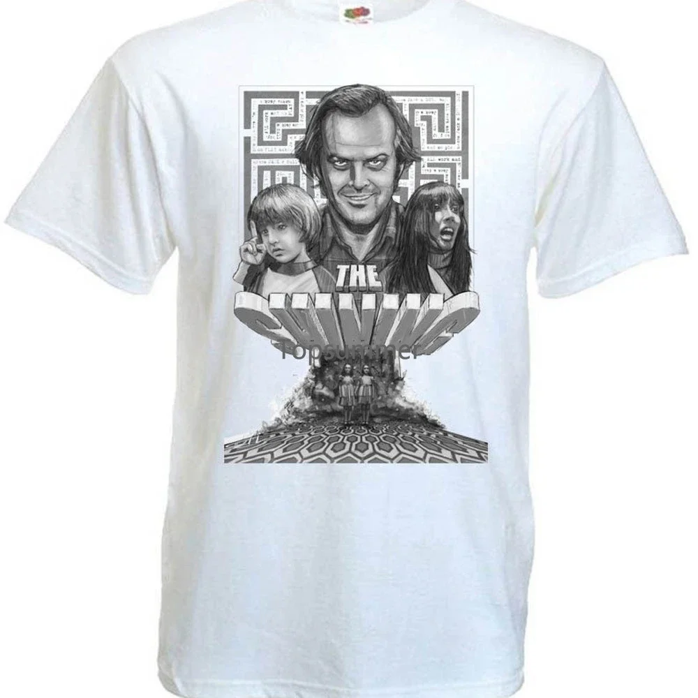 The Shining V88 J. Nicholson T Shirt Movie Stanley Kubrick All Sizes S 5Xl Men'S 100% Cotton