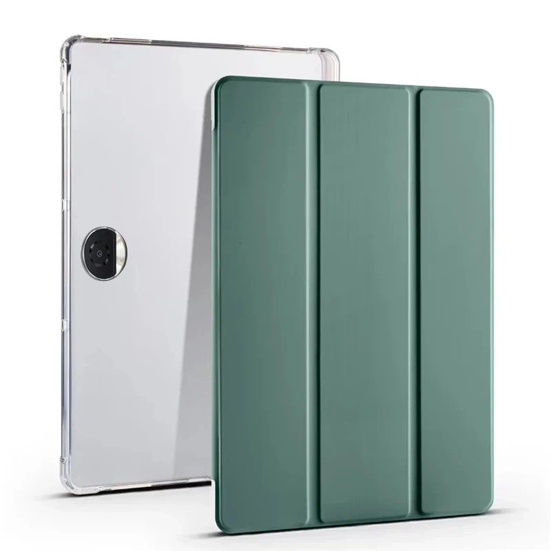 For OnePlus Pad Go Oppo Pad Neo Case 11.4 inch with Pencil Holder Tri-Folding Stand Soft Back Cover for Oppo Pad Neo Tablet Case