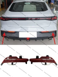 For Changan UNI-V 2020 2021 2022 Rear Bumper Fog Light Reflector Stop Light Rear Fog Light Foglamp Brake Lamp Warning Lamp