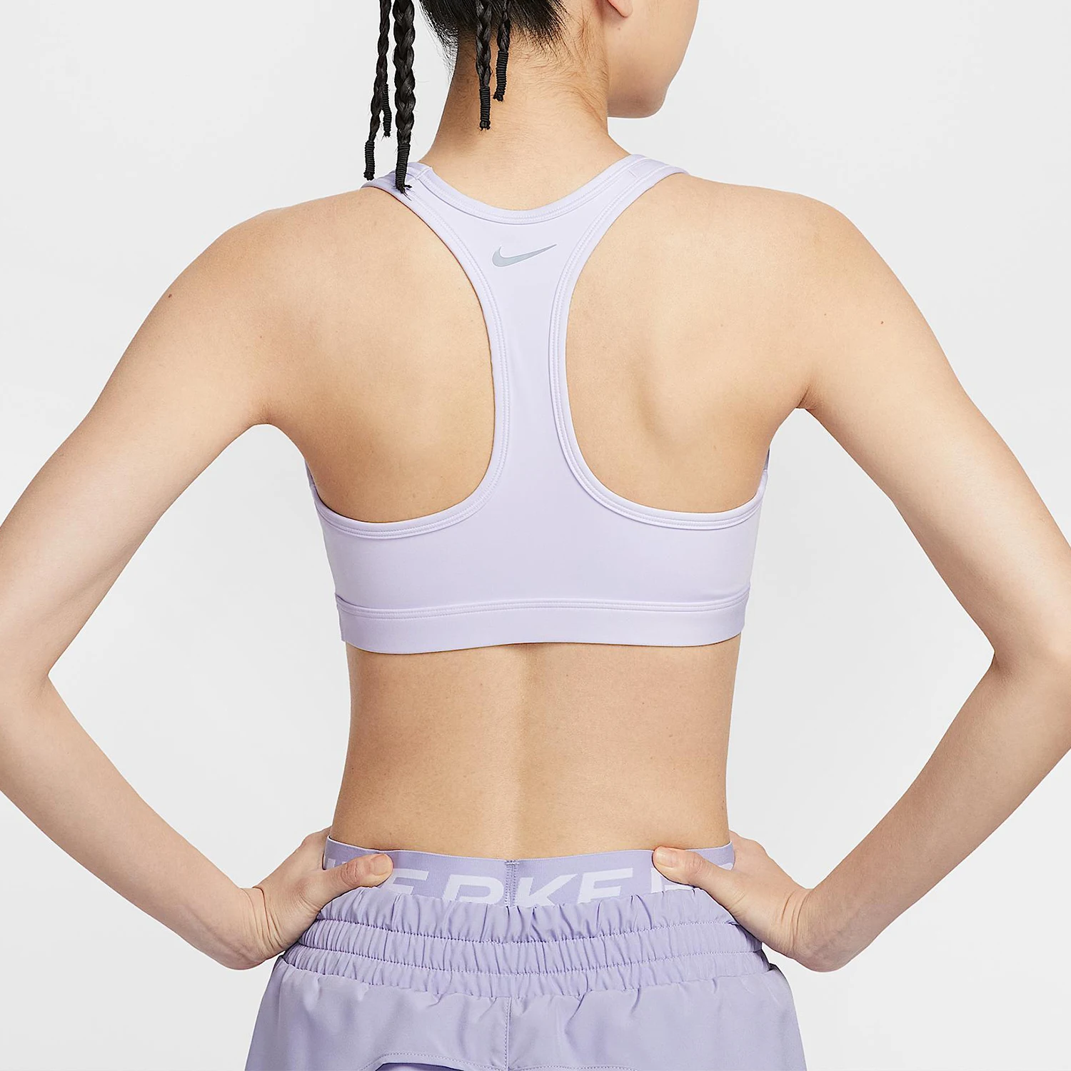 Nike genuine Swoosh women's training cross back sports bra IO0255-547