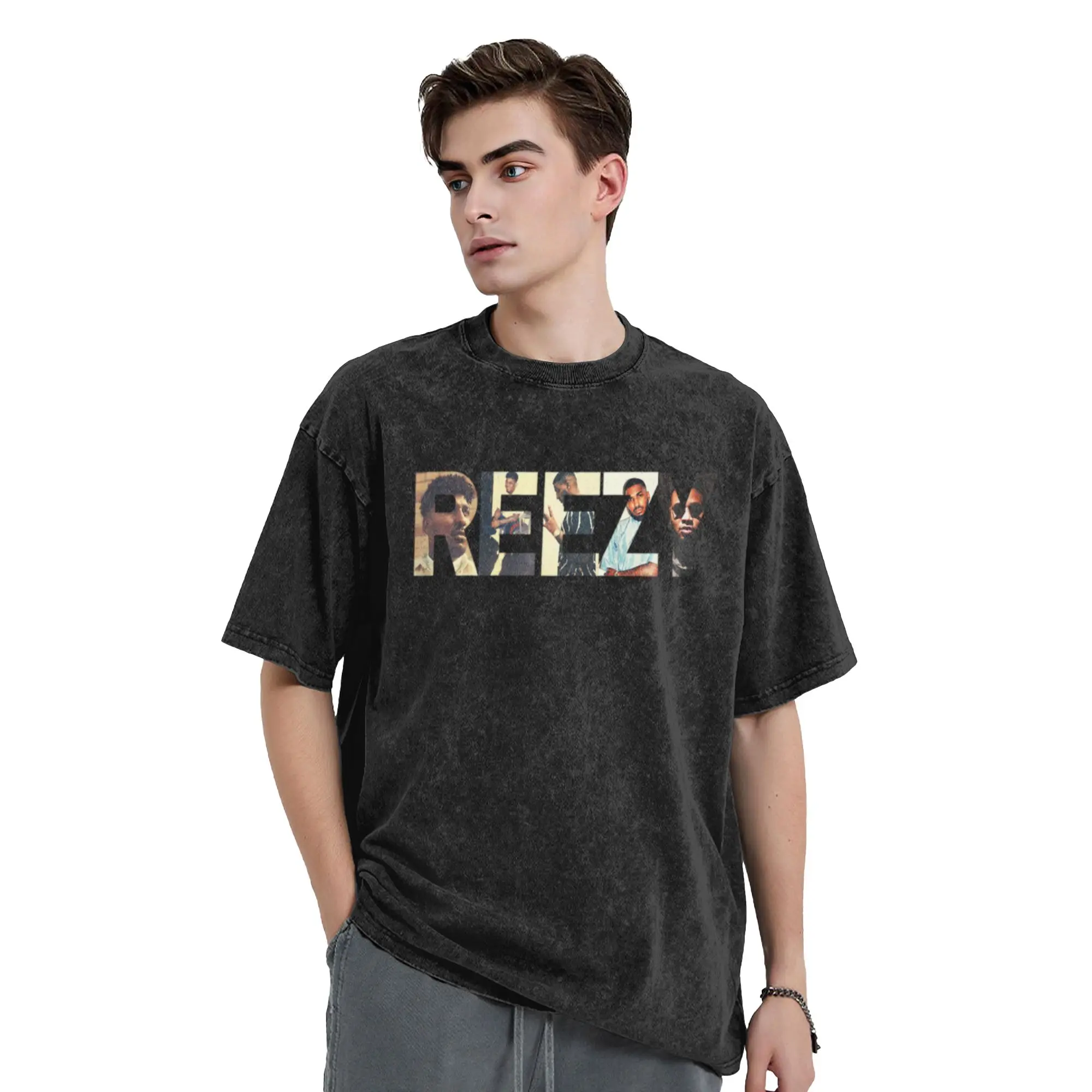 reezy t shirt   sticker Classic Cool A Vintage Oversized Cotton Unisex T-Shirts