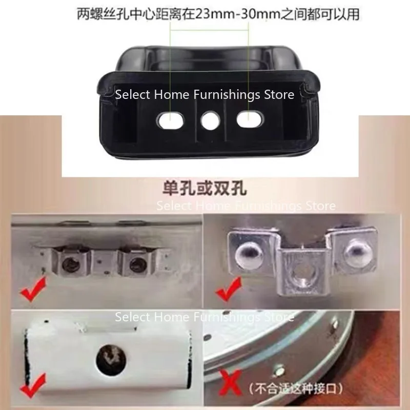 Suitable for General Pressure Cooker Ear Accessories 18-32 Single and Double Hole Rubberwood Pot Soup Pot Handle