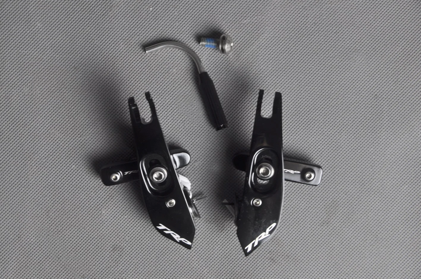 أجزاء دراجة الترياتلون TT ملحقات فرامل الدراجة حافة الفرامل الفرجار #2