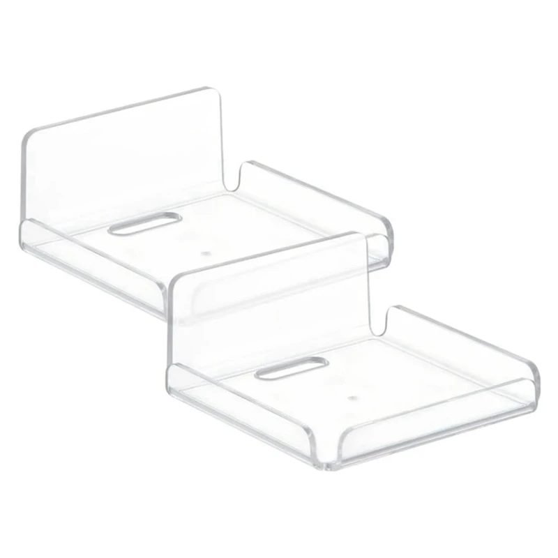 Acrylic Wall Mount Acrylic Floating Shelf For Security Cameras,Baby Monitors,Speakers