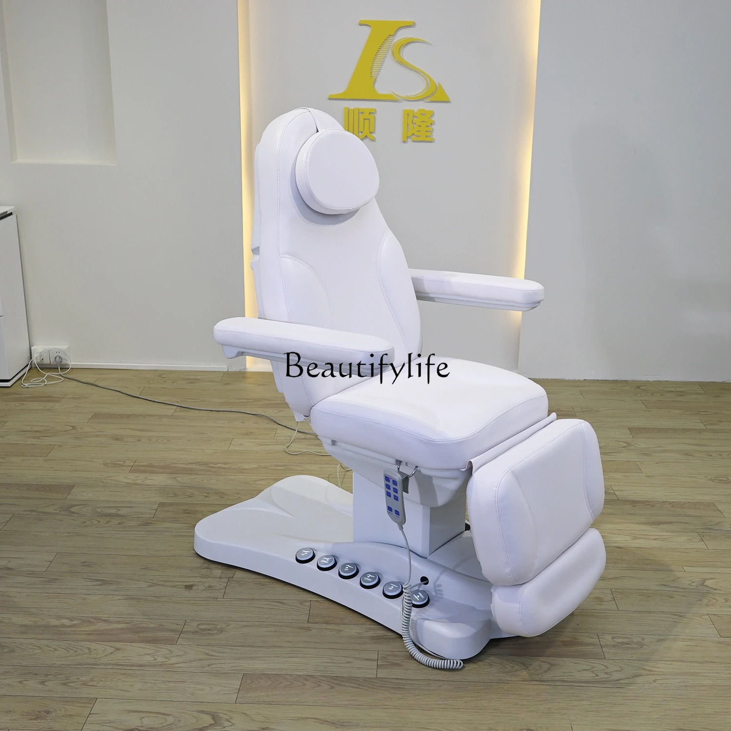 Intelligent beauty and eyelash bed, ear-picking massage, lifting tattoo massage treatment bed