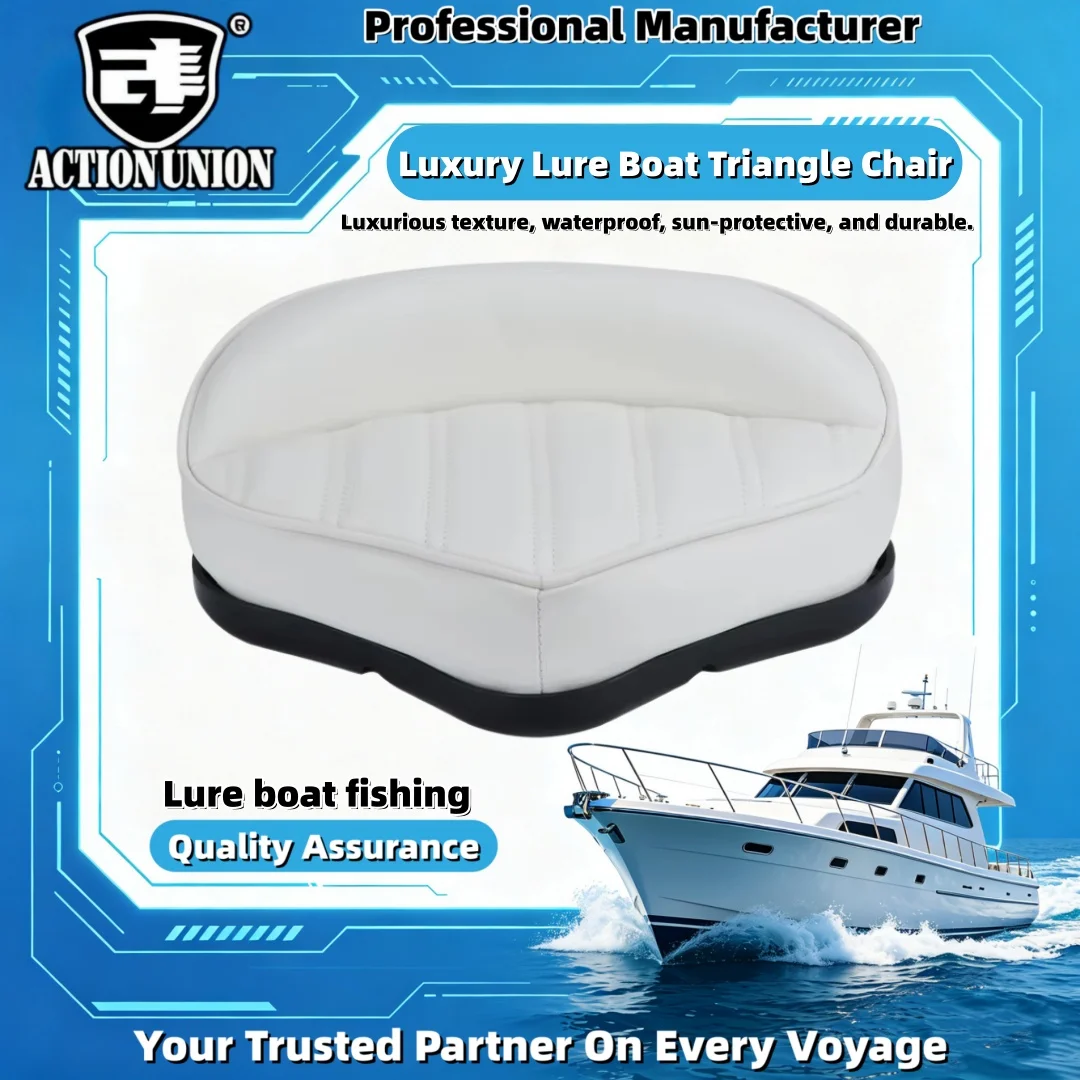 

Marine Triangular Fishing Chair, Outdoor Sunscreen Lure Boat Fishing Dedicated Seat, Quick-release Lure Fishing Seat