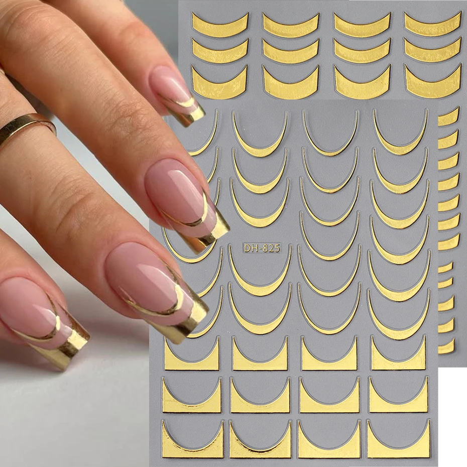 2/4Pcs Gold French …