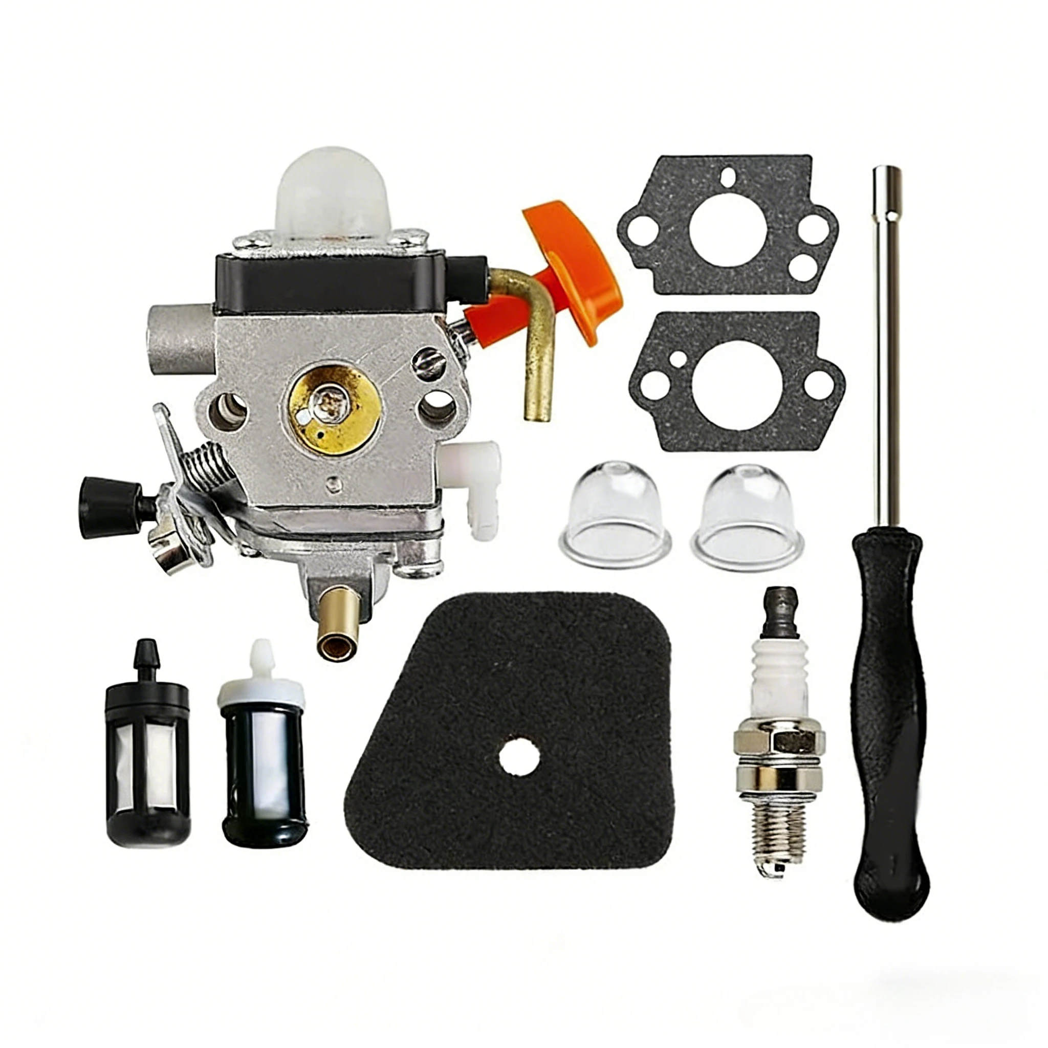 

Подходит для карбюраторов Stihl FS110, FS110R, FS130, FS130R, FS90, FS90R, HT101, FS100.