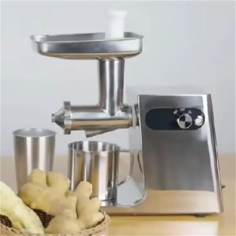 Electric Juice Machine Wheatgrass Fruit Vegetable Fresh Juice Extractor Easy Clean Juice Machine 220V Stainless Steel