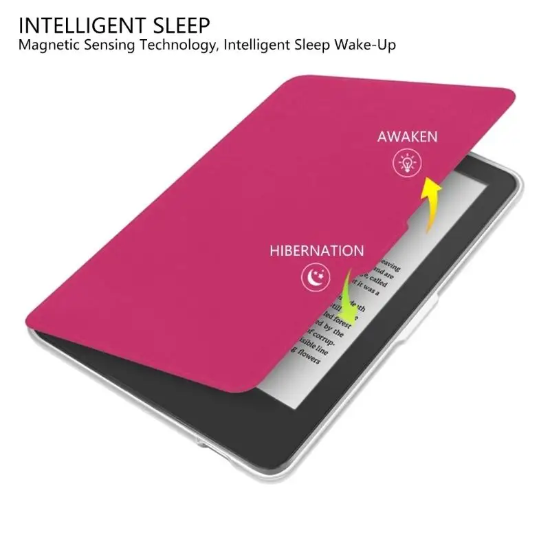 652F Magnetische Snap-on-Abdeckung für Clara Color 6-Zoll-E-Reader, dünne, transparente, kratzfeste Hülle – Detail 5