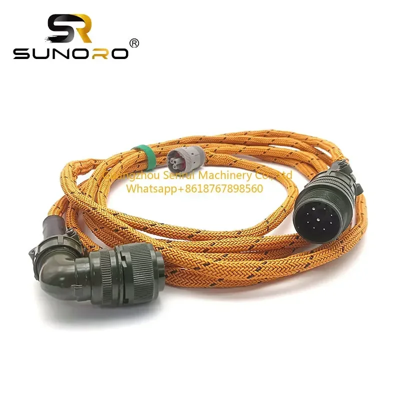 24 V Engine Cable Harness 176-5869 / 166-8366 – D22M09Y21PR6 & D29M04Y22PR6 Connectors, Plug-and-Play