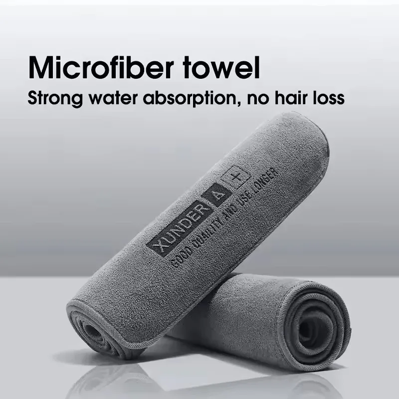 1/3/5 Pcs Ultra Fine Fiber Letter Car Wash Towel Absorbent Thickened Car Window and Glass Wiping Table Wiping Cloth Car Towel