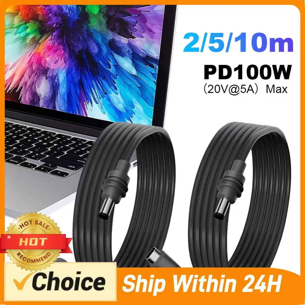 For Starlink Mini Gen 3 Type-C To DC/DC To DC Fast Charging Power Cable 100W Barrel Jack Charging Cable USB C To DC Power Cable