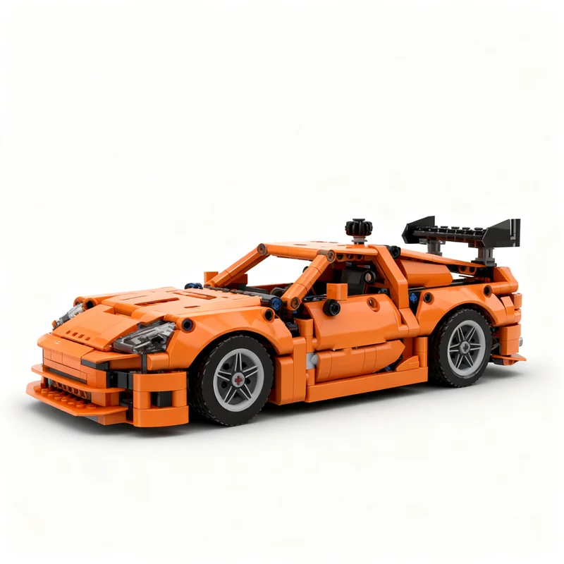 796pcs MOC Technical SUPRA Model Building Blocks Assemble Construction DIY Idea Christmas Gifts Toy Brick Creative Education