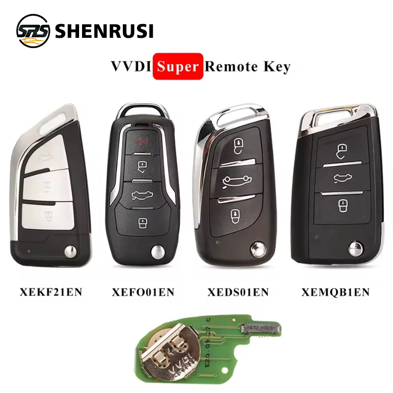 

XEDS01EN/ XEFO01EN XEMQB1EN XEKF21EN XEKF20EN Супер удаленный ключ с XT27 XT27A66 Super Chip Беспроводной ключ для инструмента VVDI