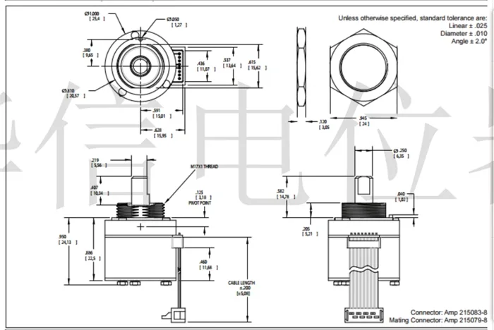 Switching photoelectric encoder 60AY18031 kk # 11909 with switch