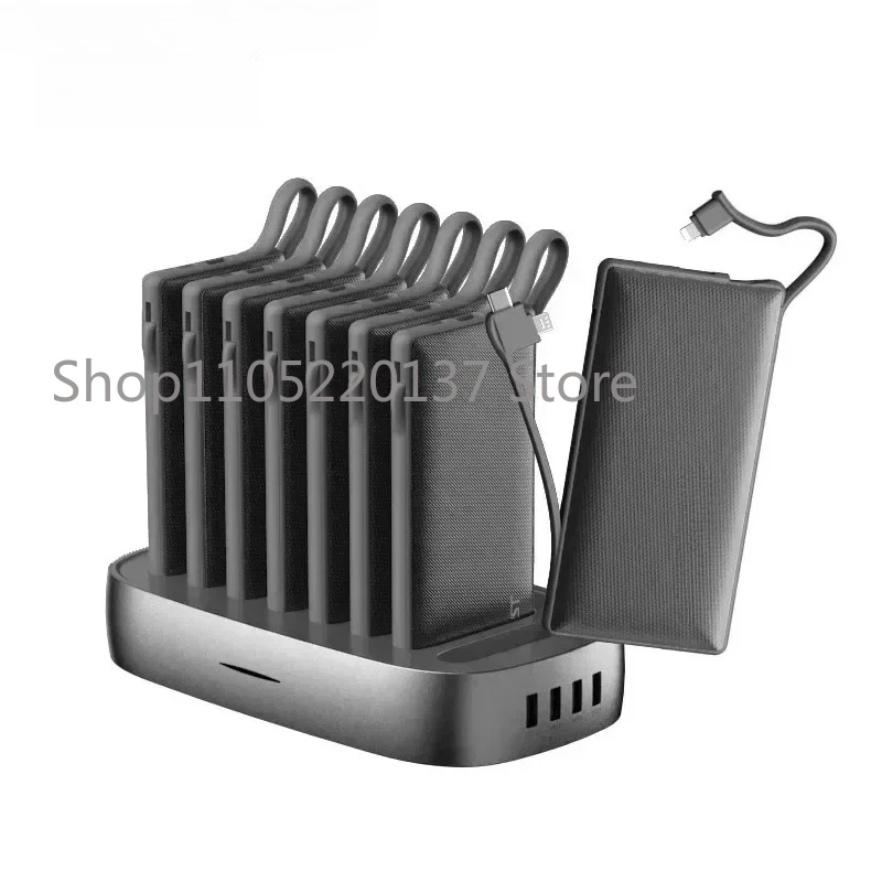 Li-polymer Battery Powerbank Multi Restaurant Mobile Phone Charging Rental Power Bank Station