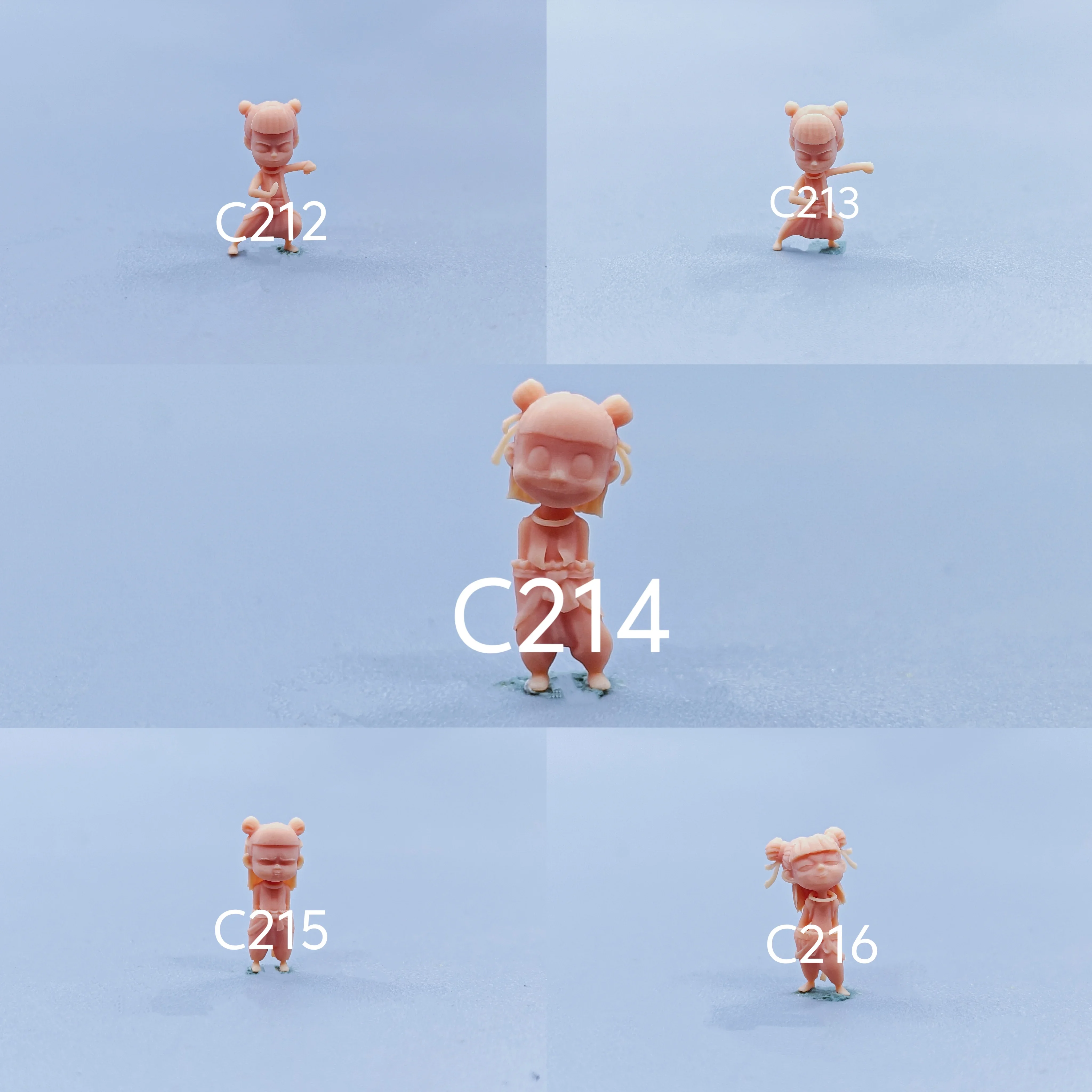

1/64 Figurines Scale Model Resin Nezha Series Uncolored Miniatures Diorama Hand-painted C212 C216